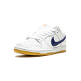 thumbnail image 4 of NIKE MENS SB Dunk Low Pro Iso "Orange Label - White / Navy" CZ2249 100 CZ2249 100 from Stadium Goods, 4 of 9