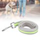 thumbnail image 5 of Correa Reflectante Para Perros, Manija Acolchada De Cuerda De Tracción Para Mascotas Cómoda De Gran Resistencia Para Caminar Para Entrenar Cergrey Verde fluorescente S, 5 of 8