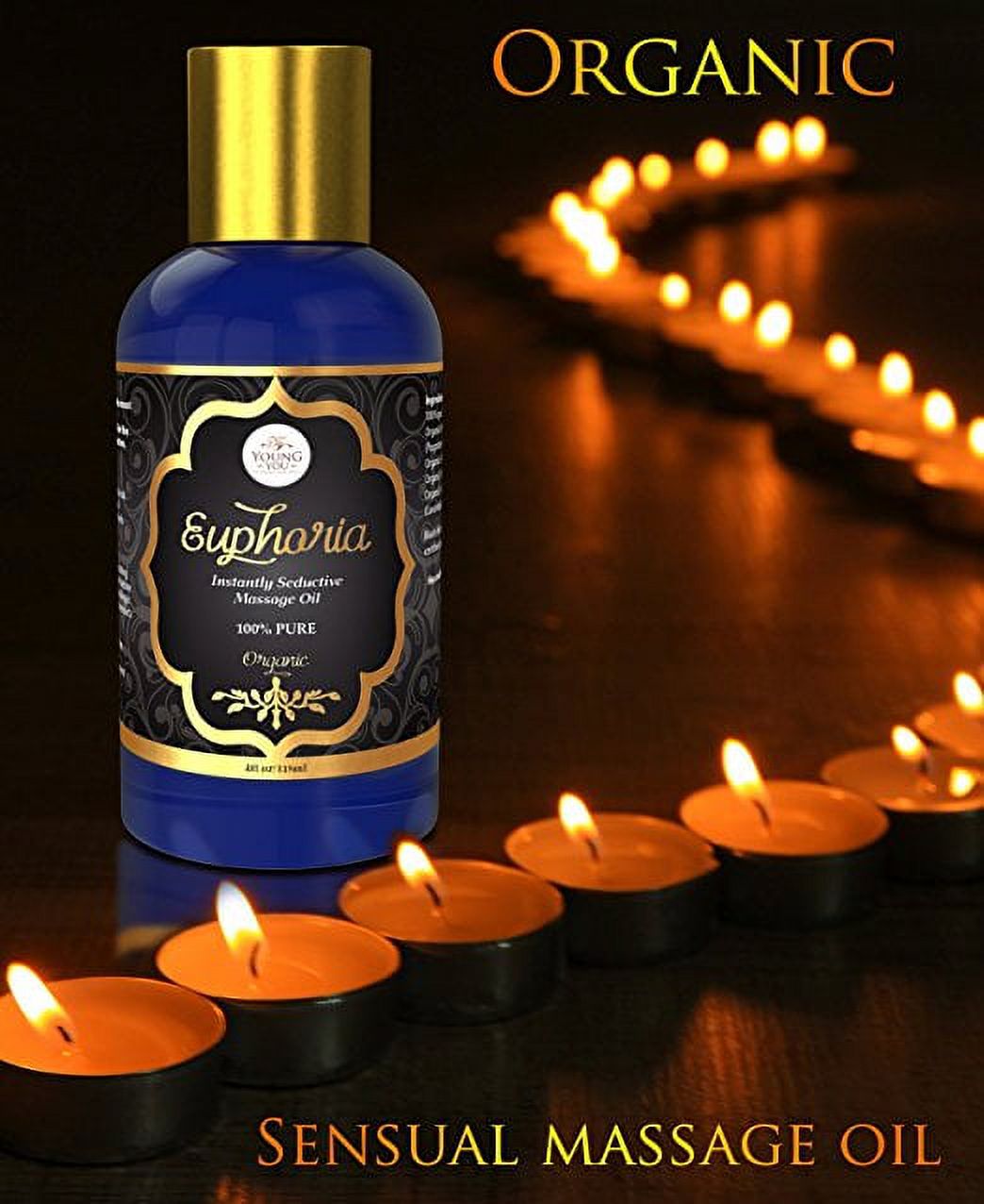 Youngyou Organix Sensual Massage Oil For Erotic Couples Massage