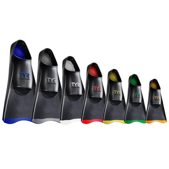 TYR Crossblade Fins 2.0, Black/Yellow, S