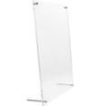 thumbnail image 1 of Raindrops Transparent Acrylic Photo Frame with Stainless Steel Stand for Desktop Display and Certificate Decoration, 1 of 8