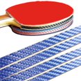thumbnail image 2 of Self-adhesive Table Tennis Racket Edge Tape Super Hard Thickened Table Tennis Racket Protector Carbon Fiber PU Blue-42cmx6mm, 2 of 6