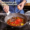 thumbnail image 2 of GreenPan Chatham Healthy Ceramic Nonstick, Everyday Pan/Chef's Pan with Lid, 11", Gray, 2 of 5