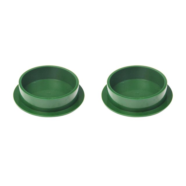 Advancent Premium Golf Hole Cup Plastic Putting Cup Green Flag Aids Holder Training Verde 2piezas