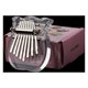thumbnail image 4 of BRIGHTFUFU Kalimba Acrílica Transparente De 8 Teclas Instrumento Musical Portátil Para Principiantes, 4 of 8