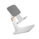 thumbnail image 2 of Worallymy Soporte para teléfono Soporte para teléfono de escritorio ajustable plegable Soporte móvil portátil de plástico, Blanco Worallymy JD735800149, 2 of 7