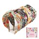 thumbnail image 1 of KOVOLITU Diademas anudadas con estampado floral para mujer, diademas anudadas anchas, paquete de 4 bandas para el pelo con nudo cruzado, clásicas, 1 of 5