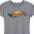 thumbnail image 3 of Hot Wheels - Halloween - Logo Bitten With Fangs - Women's Short Sleeve Graphic T-Shirt, 3 of 5