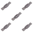 thumbnail image 2 of Sonducket Cinturón de mujer Accesorio de moda Elegante cintura ancha para mujer Color sólido Cinturones de niña en forma de rosa para decoración Gris gris claro 5piezas Sonducket CBP256713, 2 of 5