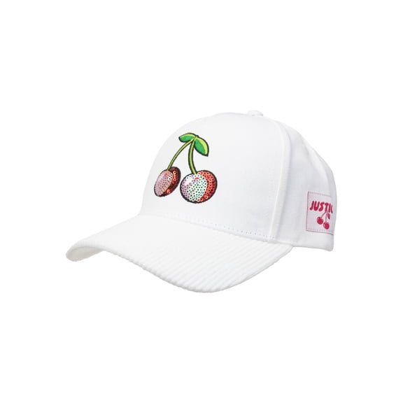 Justice Girl's Baseball Hat, White