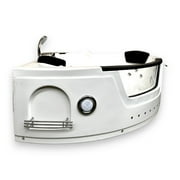 Whirlpool Bathtub 59,05″ x 59,05″ hot tub double pump with Heater – Sant’Angels
