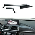 thumbnail image 3 of 2pc Carbon Fiber Style Center Console Dashboard Panel Cover For BMW F80 M3 14-18, 3 of 5