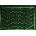 thumbnail image 1 of Ahgly Company Indoor Rectangle Southwestern Emerald Green Country Area Rugs, 2' x 3', 1 of 4