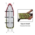 thumbnail image 4 of HELLHERO Ironing Board Cover with Snowman Plaid Pattern, 15x54 Inches Polyester - Cover for Ironing Board for Bedroom, Fashion Studio, Tailor Shop, 4 of 5