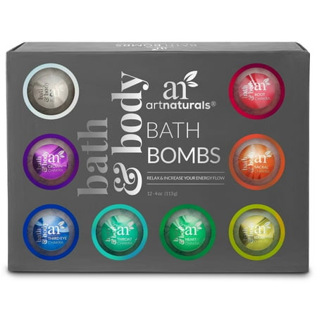 Art Naturals Bath Bomb - 12 Piece Set