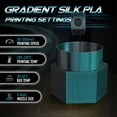 thumbnail image 3 of Filamento para impresora 3D YXPOLYER PLA Premium, seda bicolor, 1,75 mm, 3 of 6