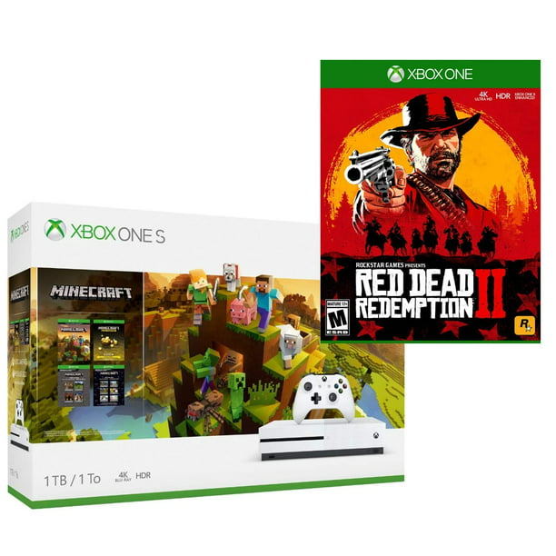 Xbox One Red Dead Minecraft Creators Bonus Bundle Xbox One S 1tb