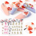 thumbnail image 2 of Adhesivos para uñas con diseño 5D de flores en relieve, modelo OM-F004 04# - Decora tus uñas de forma elegante y única., 2 of 7