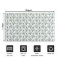 thumbnail image 5 of Light Blue Christmas Snowman Pattern Door Rugs,Washable Non Slip Door Mats Indoor,Decorative Door Mats,Entry Mat Indoor for Entrance,Bedroom,Kitchen,Bathroom,17"x30", 5 of 6