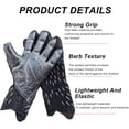 thumbnail image 3 of Guantes de portero para niños, guantes de portero de fútbol para jóvenes y adultos, con agarre fuerte y protección para los dedos., 3 of 5