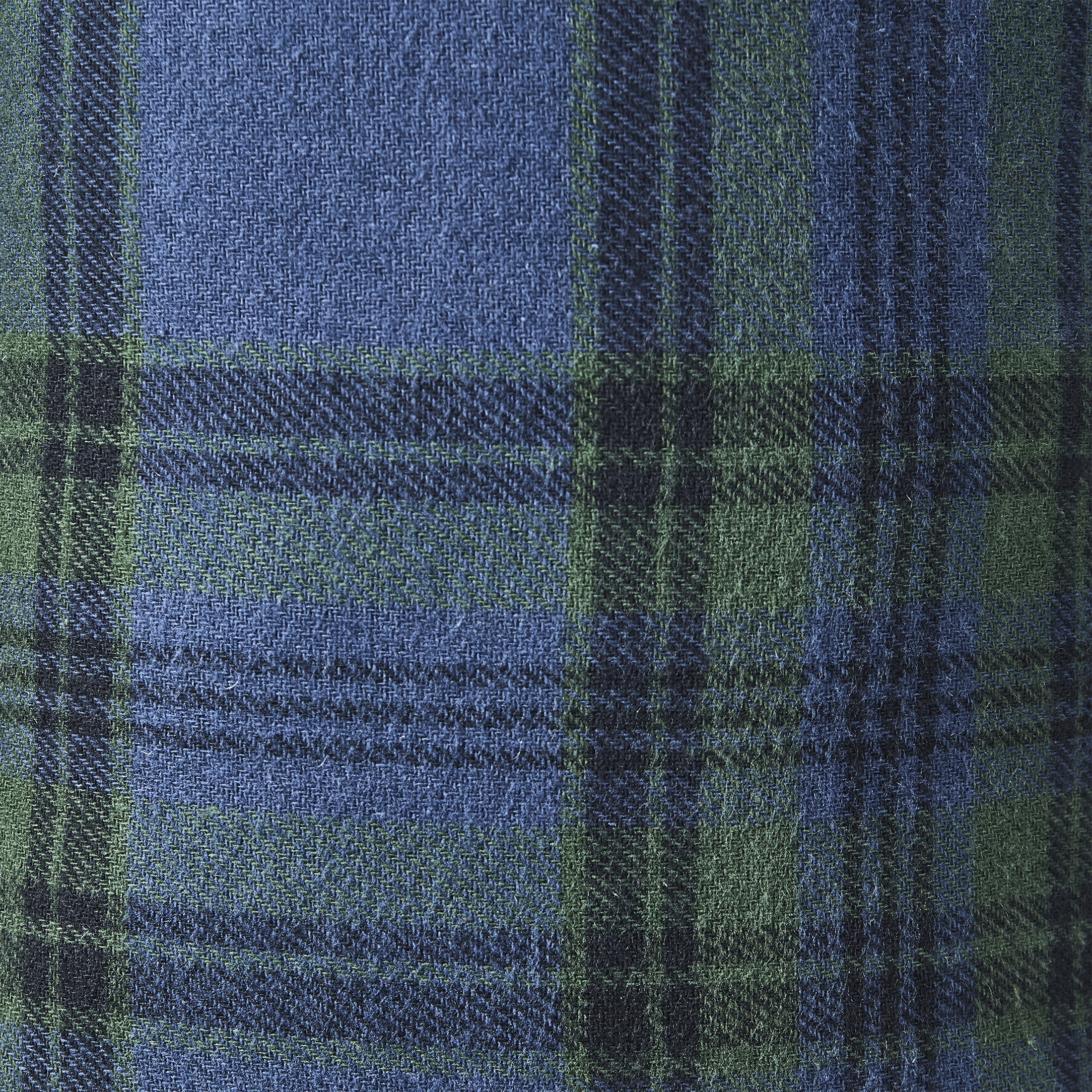 My Texas House Angie Blue Plaid Christmas Stockings, 20" x 10" (2 Count)