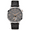 Black/Grey, variant on Black Dial Leather Strap Men's Watch 96A201