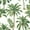 Green Palm Trees Pattern, variant on Yayeee Toggle Light Switch Wall Plate 2-Gang 4.56"x4.48" Decorative Outlet Cover, Elephants with Palm Trees Pattern