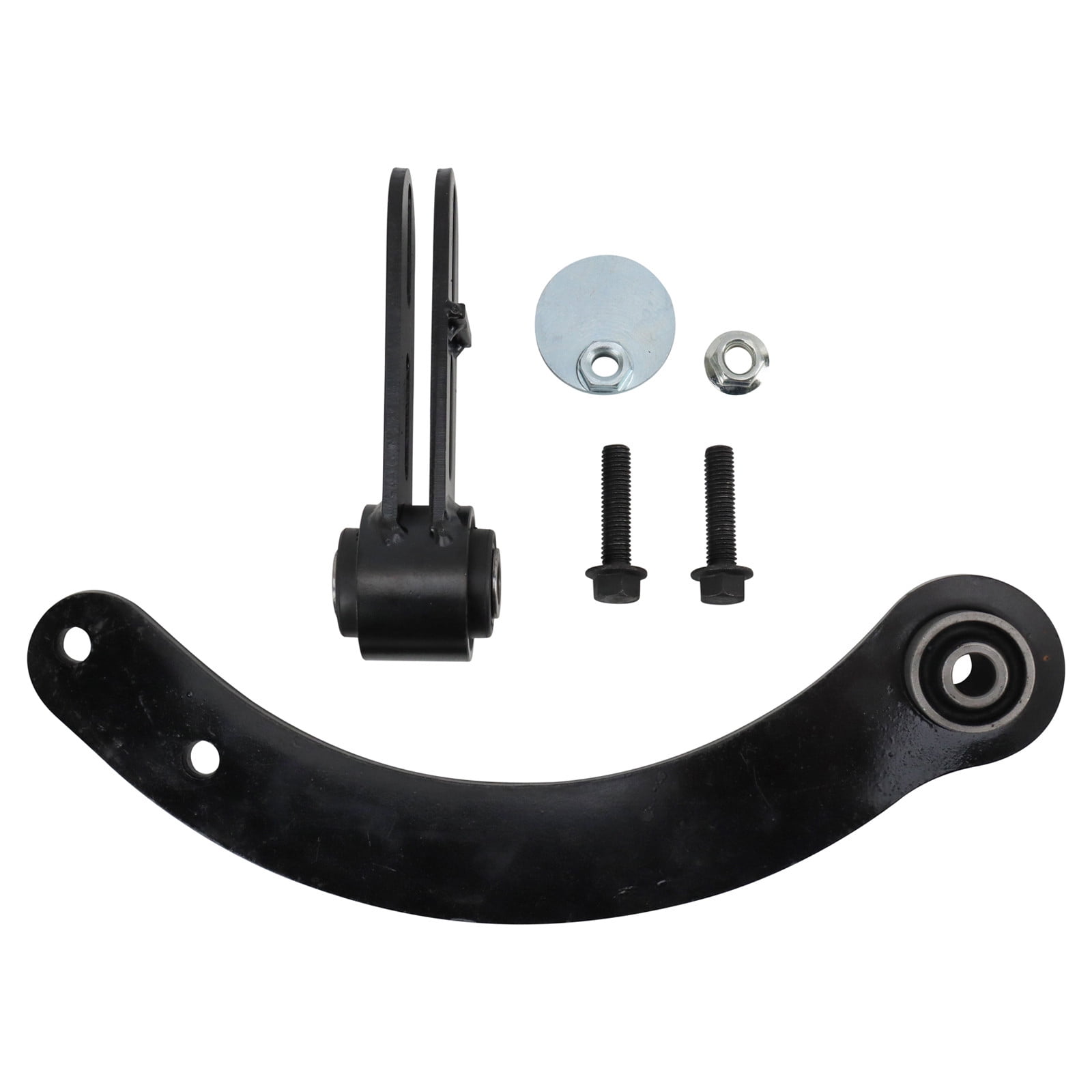 TRQ Rear Upper and Lower Control Arm Set Driver and Passenger Side Fits 2007-2012 Dodge Caliber 2007-2017 Jeep Compass 2007-2017 Jeep Patriot