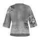 thumbnail image 2 of Blusa de Manga Corta Mujeres Cuello en V de Verano Impreso, Top Regular Casual Sexy para el Hogar Y el Uso Diario, 2 of 5