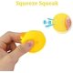 thumbnail image 3 of Juguetes de baño CHAO Pato de goma amarillo Mini pato chirriante paquete de 50, 3 of 5