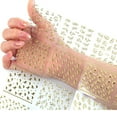 thumbnail image 1 of Nail art pegatinas de letras bronceadoras 3D (juego de 30) Ormromra HMHZ131-1, 1 of 6