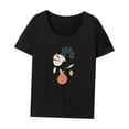 thumbnail image 1 of Camiseta de mujer Camiseta básica Ropa deportiva Camisa de cuello redondo simple para viajes Viaje de trabajo L, 1 of 7