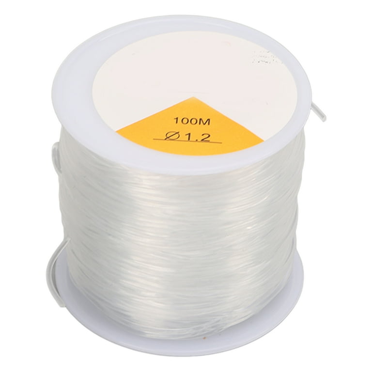 1.2mm Crystal Line String Transparent Elastic Cord Clear Stretch