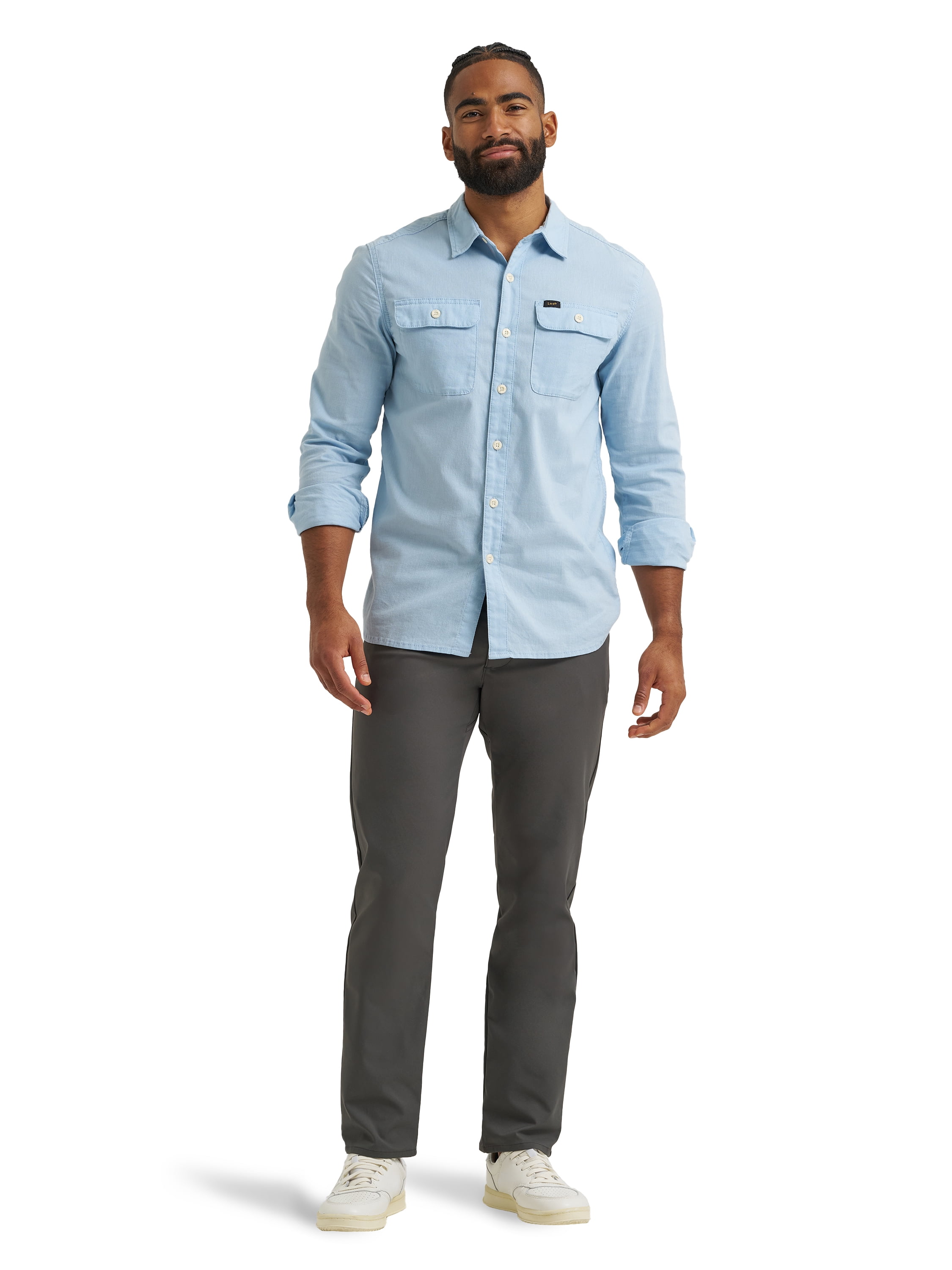 Lee® Men's Regular Fit Straight Leg Five Pocket Pant