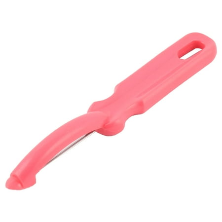 Pink Vegetable Peeler - Dormitory Home Plastic Fruit Vegetable Carrot Paring Tool Peeler Slicer Pink