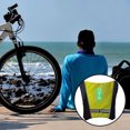 thumbnail image 2 of LED Cycling Vest Night Cycling Remote Control Bike Clothing with LED Turn Light Indicator, Yellow, 2 of 9