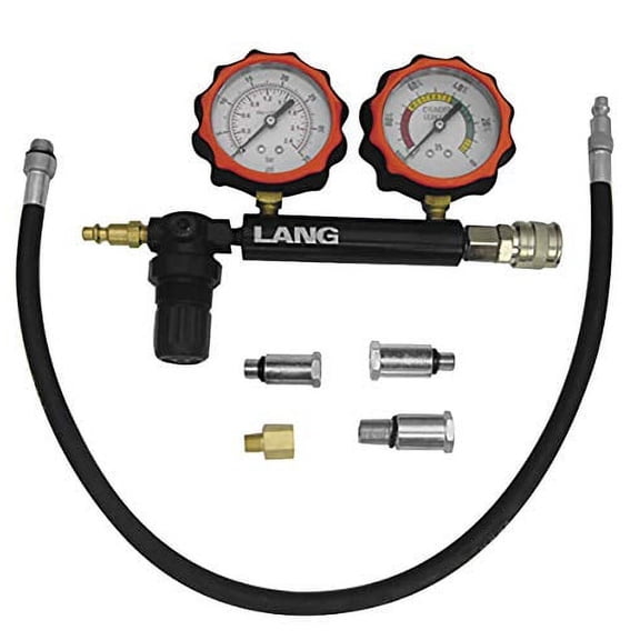 Lang Tools CLT-4M Cylinder Leakage Tester with Dual Gauges