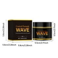 thumbnail image 4 of Xihbxyly Cera para El Cabello de Hombre, Fijador Vegetal de Larga Duración, Acabado Brillante Natural, Moldeado Flexible, para Todo Tipo de Cabello, Solución de Peinado Diario, Tamaño Compacto de Via, 4 of 7