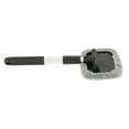 thumbnail image 1 of 2X Car Window Cleaner Brush,Windshield Glass Cleaning Tool Extendable Aluminum Handle with 8Pcs Microfiber Covers, 1 of 7