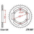 thumbnail image 5 of Front & Rear Sproket Kit for KTM 690 Duke R 10-15 JT Sprockets, 5 of 7