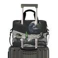 thumbnail image 2 of FORMRS 16" Laptop Bag Carrying Sleeve Case with Handle Travel Shoulder Briefcase, Space Earth, 2 of 8