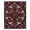 Red, Pattern 1, variant on ODIKA 4'x6' Machine Washable Non-Slip Area Rug, Antique Burgundy High Traffic Rug, Red, 955578