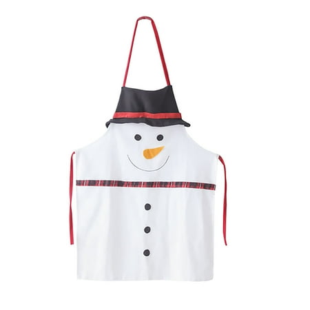 

Aprons Christmas Decoration Apron Fabric Color Printing Decoration Prop Christmas decorations