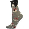thumbnail image 1 of Holiday Theme Novelty Cotton Crew Socks, 1 of 2