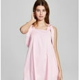 thumbnail image 2 of And Now This Women's Cotton Tie Strap a Line Dress Pink Size XS, 2 of 3