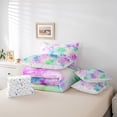 thumbnail image 6 of Erosebridal Watercolor Tie Dye 7-Piece Twin Bedding Sets,Colorful Spiral Bedding Comforter Set For Girls Teens,Reversible, 6 of 7