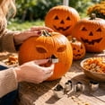 thumbnail image 6 of 26Pcs Pumpkin Carving Kit Stainless Steel, Safe Easy DIY Carving Tools with Molds Scoop Saw for Halloween Jack-O-Lantern Decoration Gift, 6 of 6