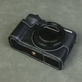 thumbnail image 3 of GadgetCom Camera Half Case Compatible with Canon PowerShot V1 , Anti-Slip PU Leather Shell Protective Cover, 3 of 6