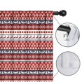 thumbnail image 4 of Blackout Kids Curtains,Red Christmas Deer and Tree Pattern Childrens Insulated Curtains Set Of 2,Bedroom Essentials,Toddler Room Decor 42"x54", 4 of 5