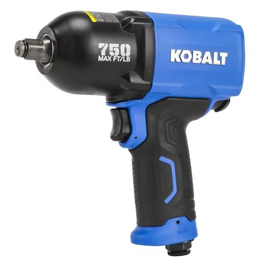 Kobalt 0.5-Inches 750-Foot/lbs. Air Impact Wrench